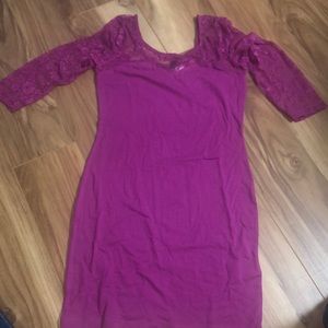 H&M fuschsia dress